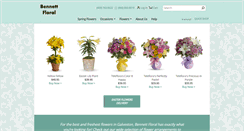 Desktop Screenshot of bennettfloral.com