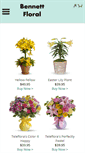 Mobile Screenshot of bennettfloral.com